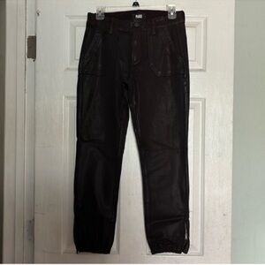 PAIGE Purple Ankle Cropped Jeans